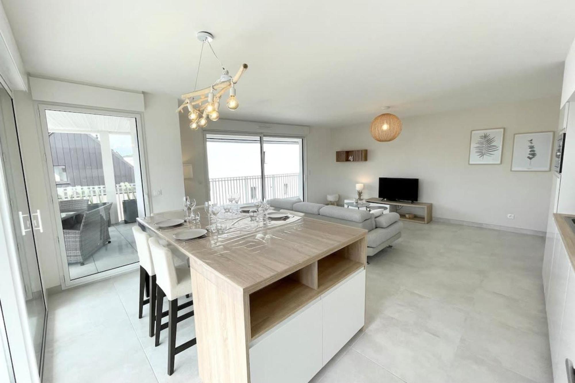 Spacieux Appartement Neuf De Standing Hyper Cosy Larmor-Plage Bagian luar foto
